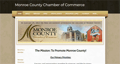 Desktop Screenshot of monroecountyohiochamber.com